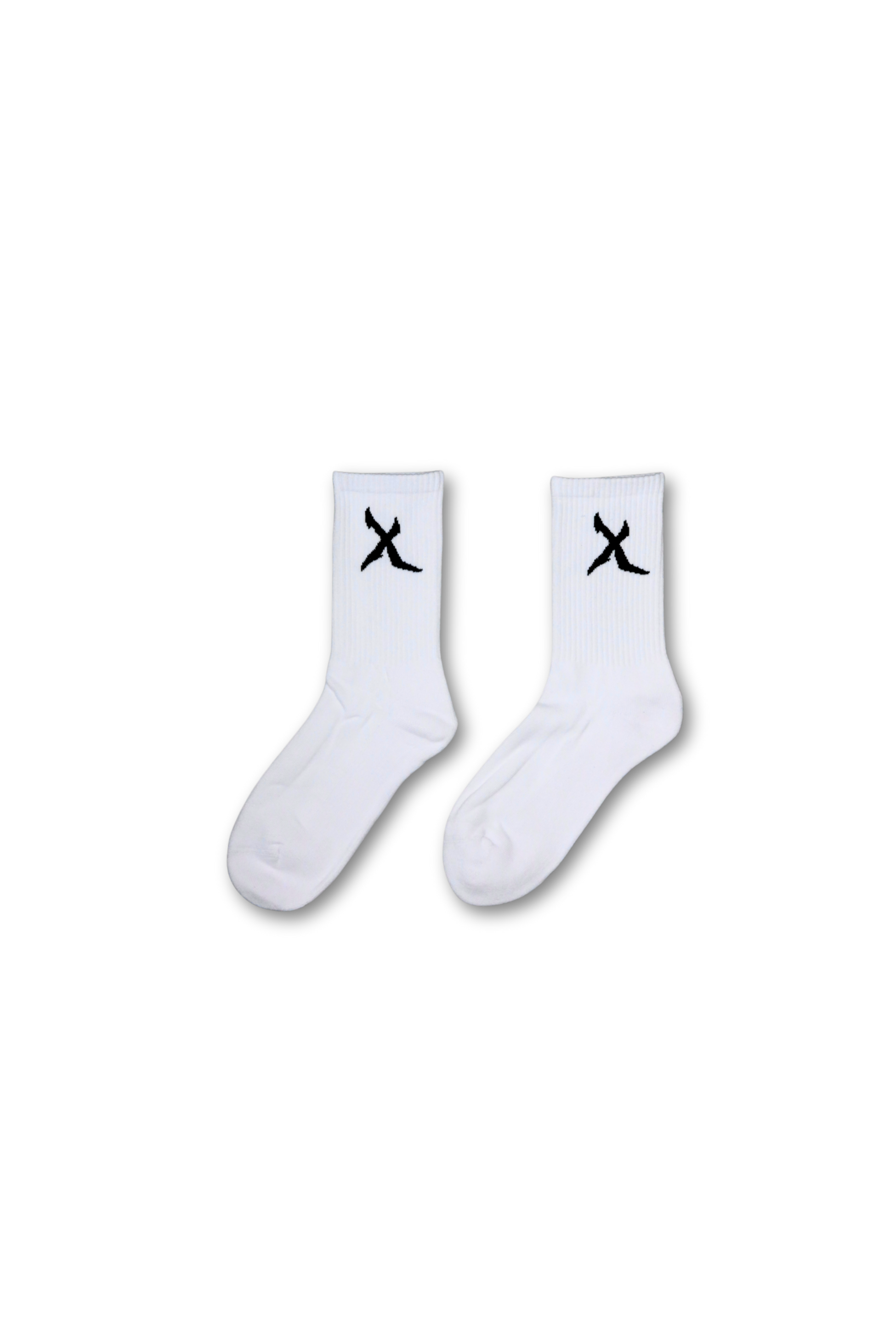 X LOGO SOCKS (2-PACK)