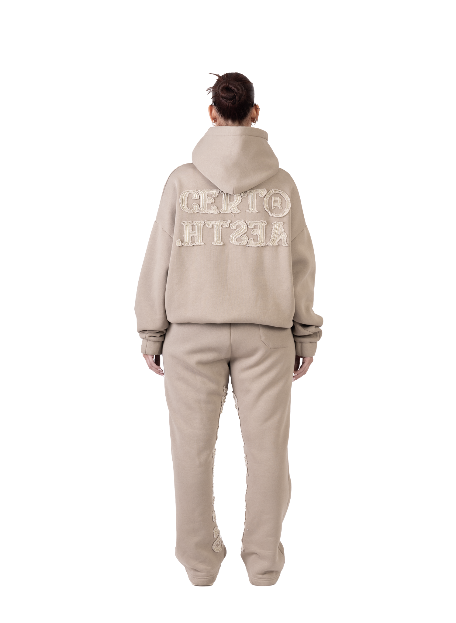 C/A PANTS DARK BEIGE