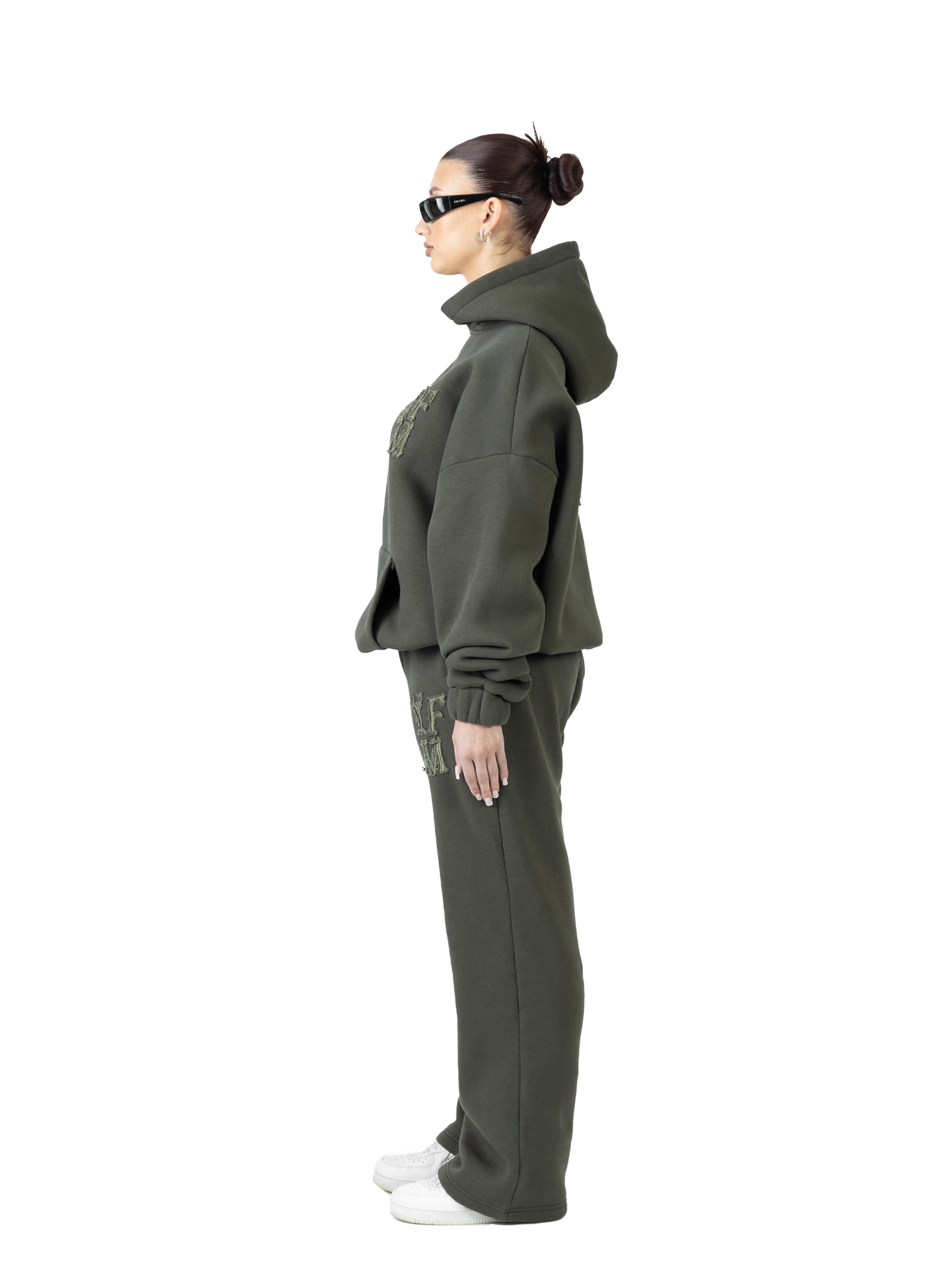 C/A PANTS DARK GREEN