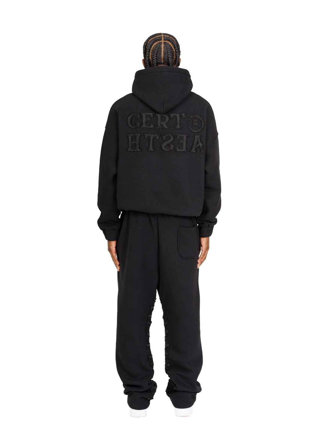 C/A HOODIE BLACK