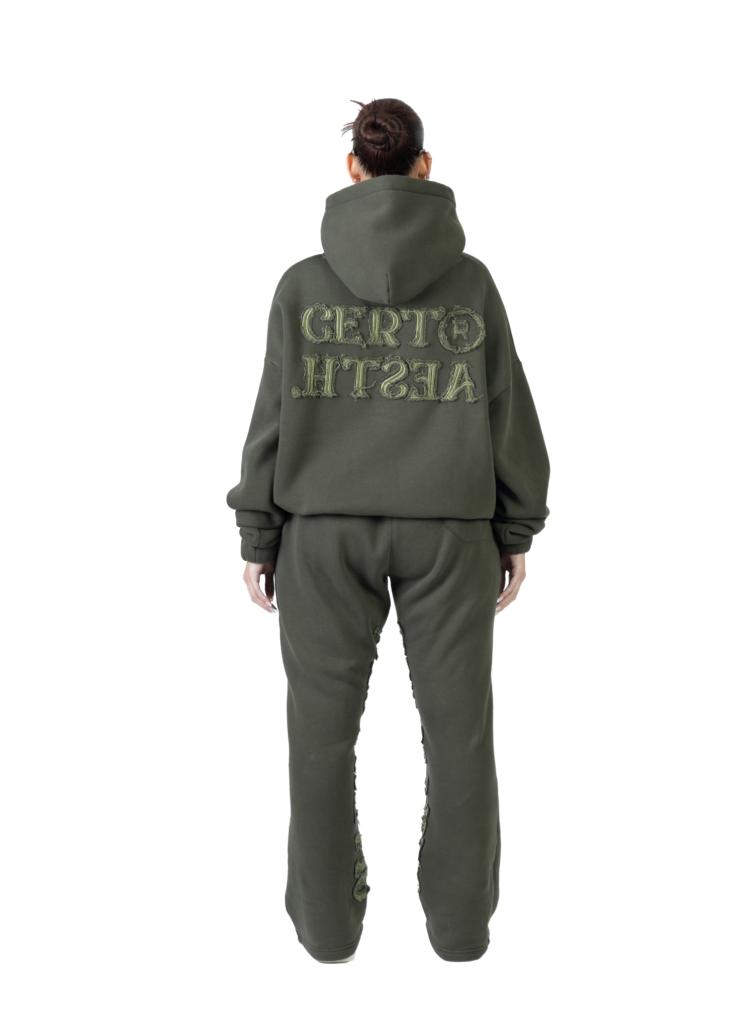 C/A PANTS DARK GREEN