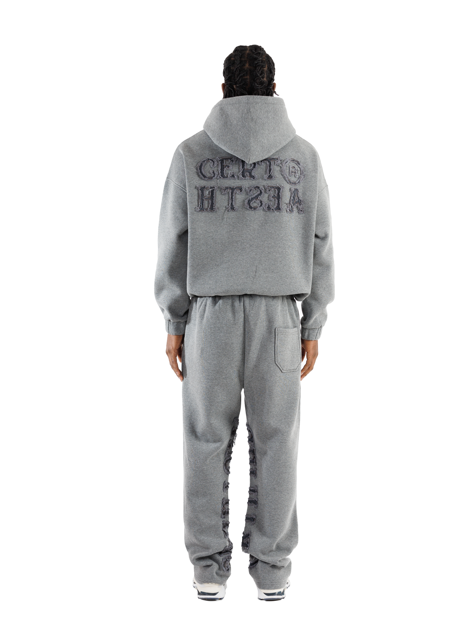 C/A PANTS DARK MELANGE