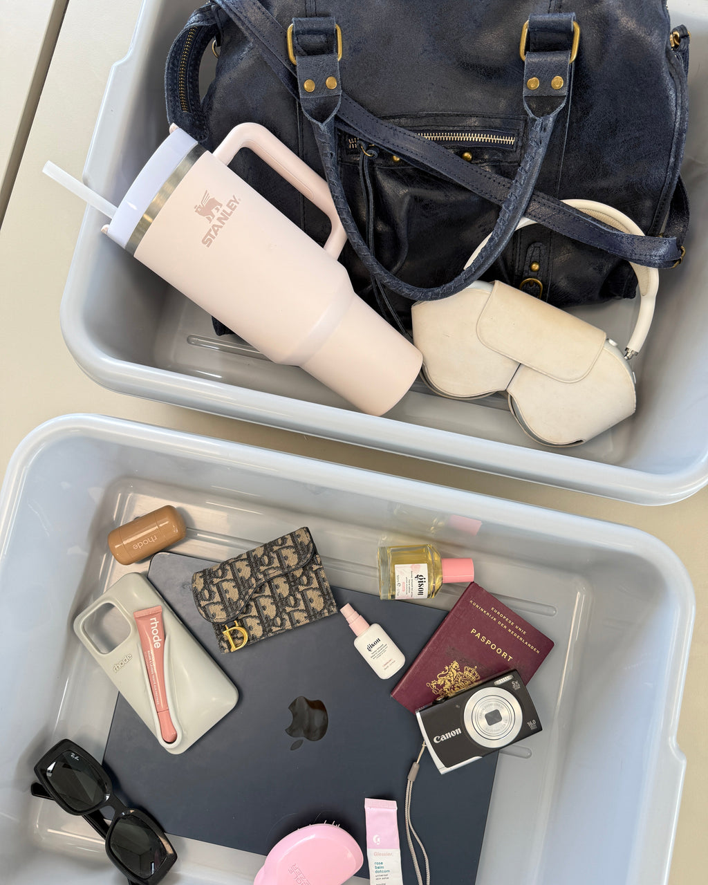 It girl bag navy