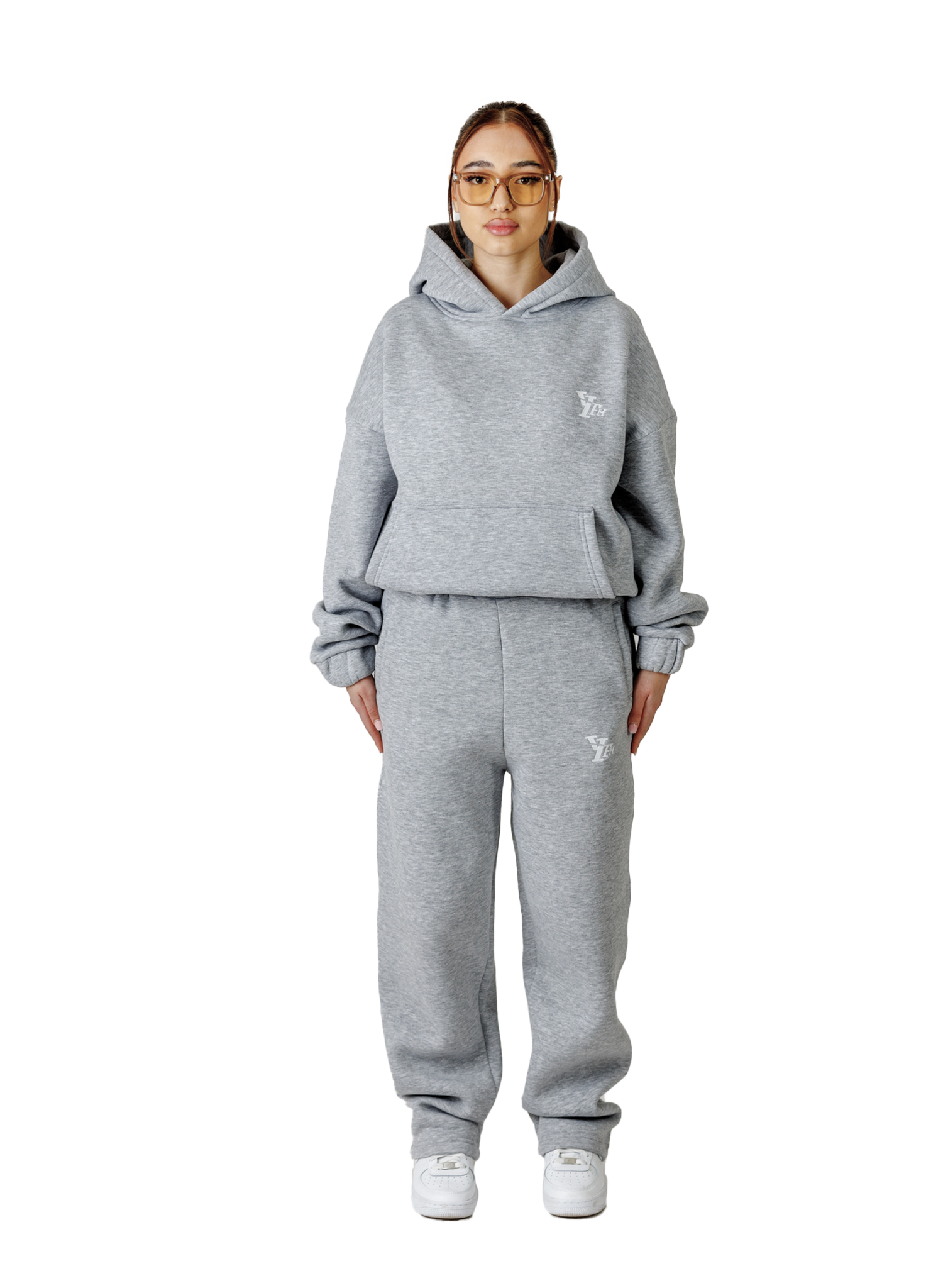 BASIC PANTS GREY MELANGE