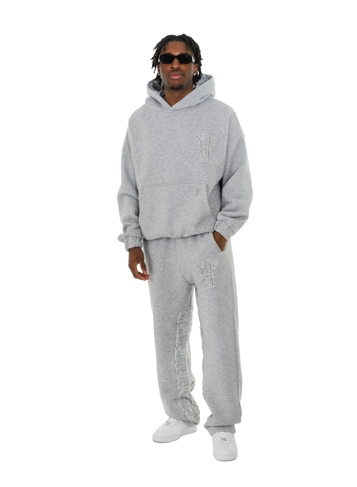 C/A PANTS GREY MELANGE v2