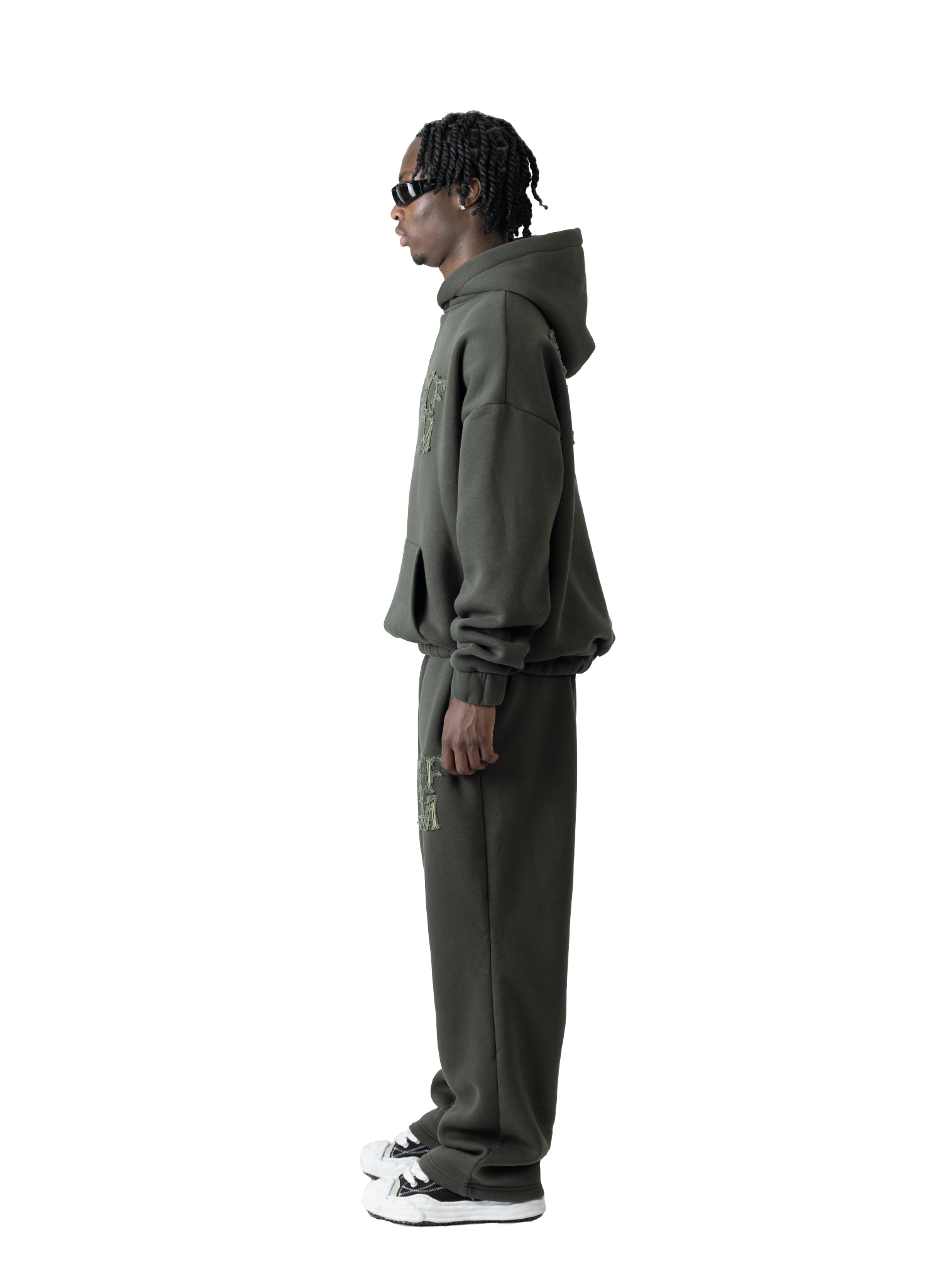 C/A PANTS DARK GREEN