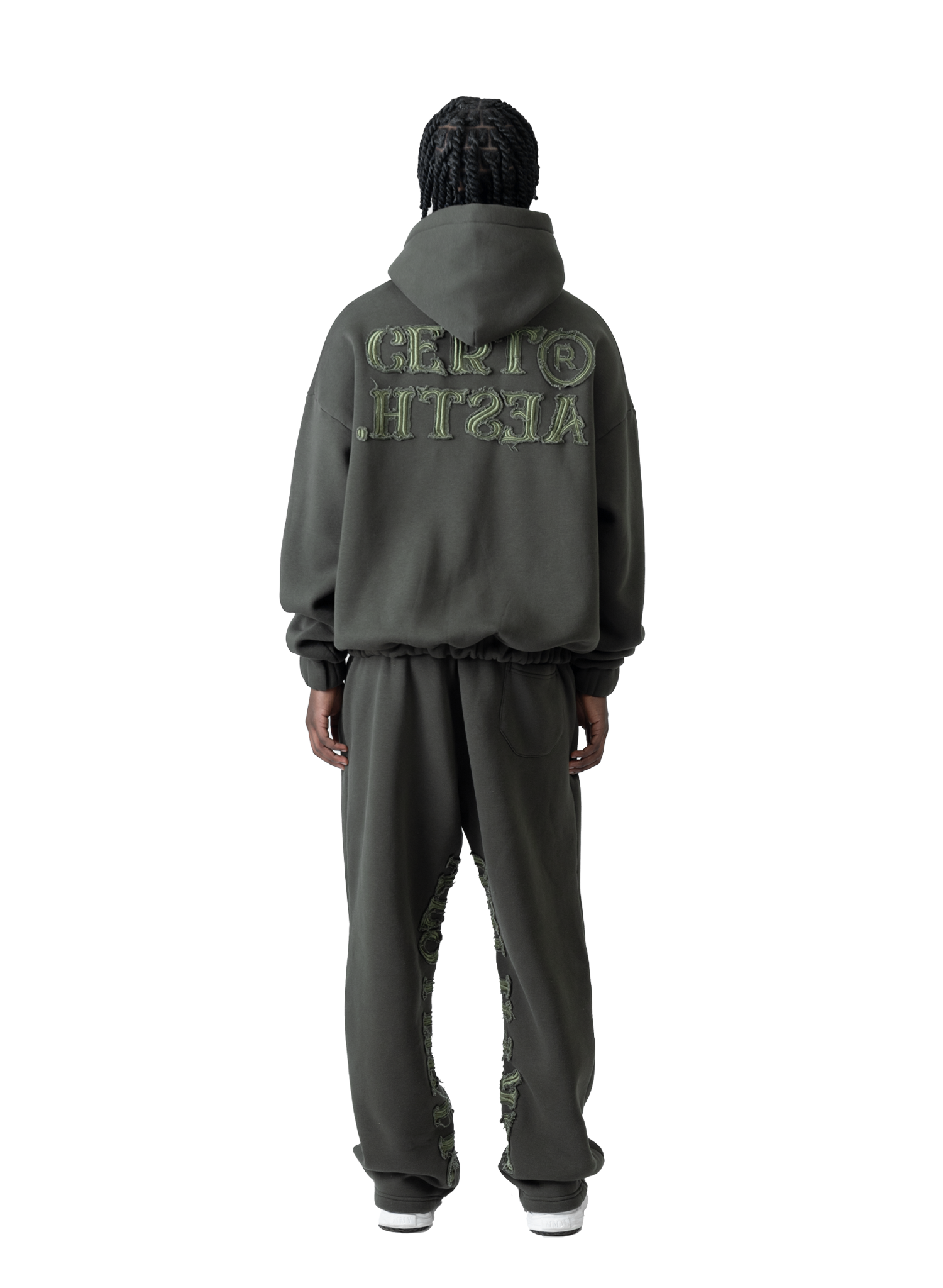 C/A PANTS DARK GREEN
