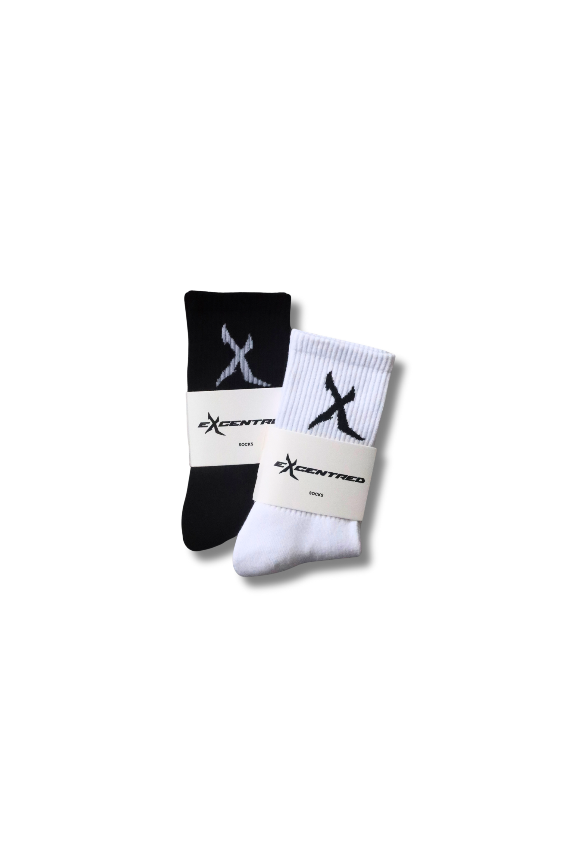 X LOGO SOCKS (2-PACK)