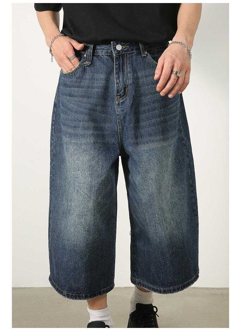 Black jorts-y2k streetwear