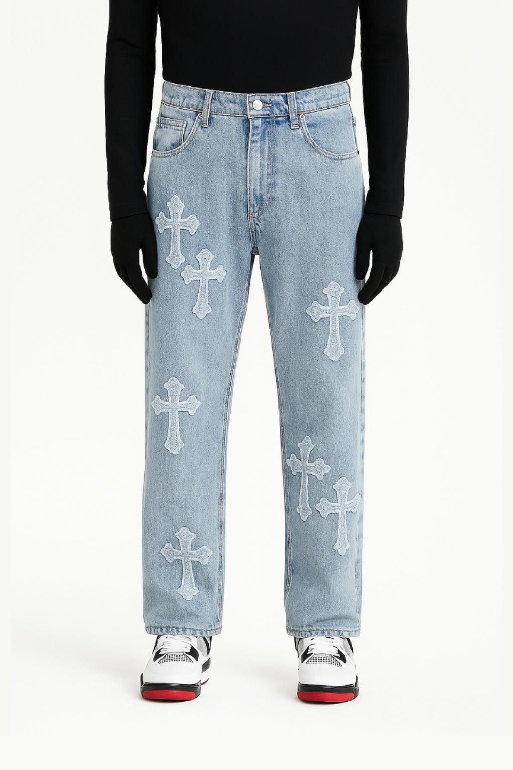 Blue jeans croix