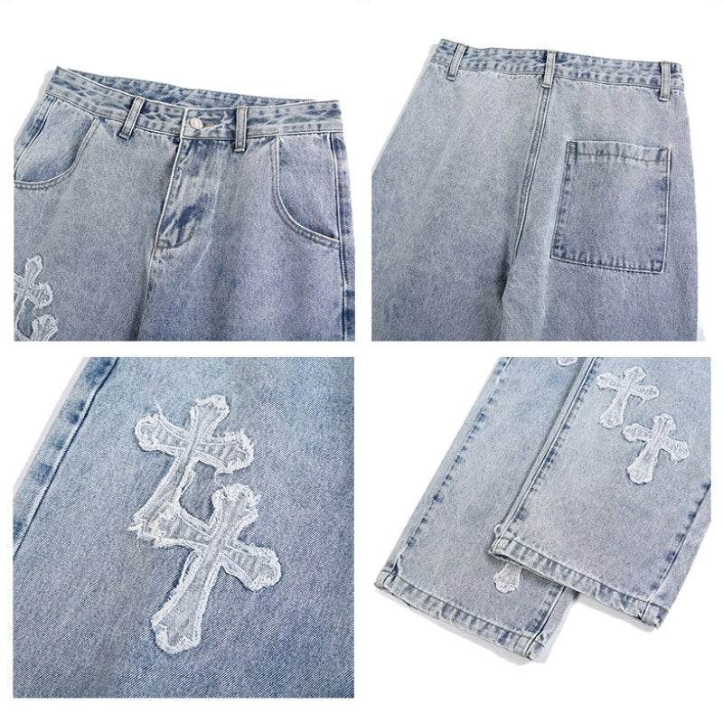 Blue jeans croix