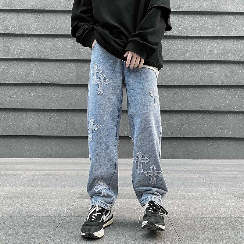 Blue jeans croix