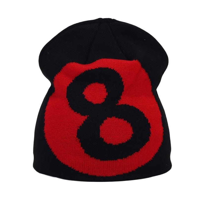 Bonnet 8 ball beanies-y2k streetwear