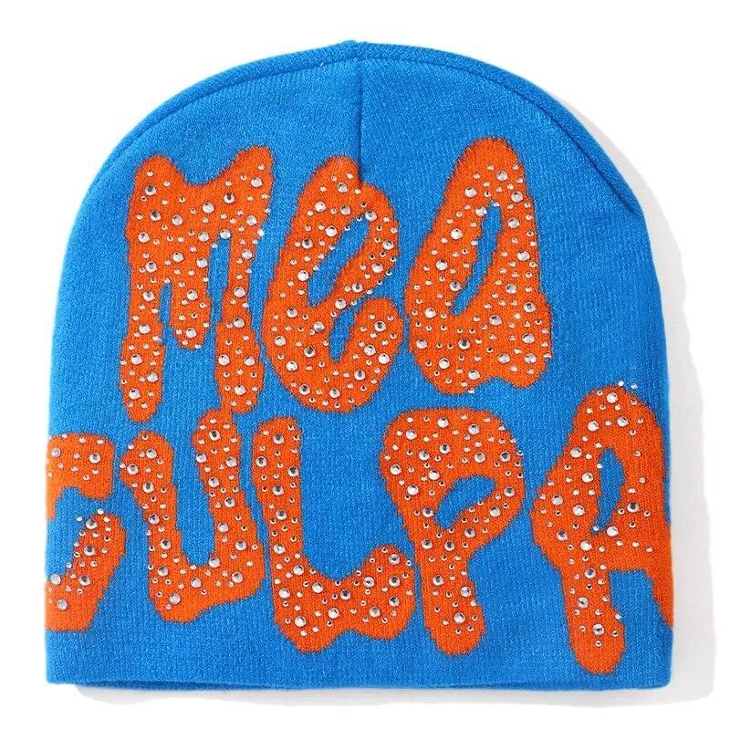 Bonnet Strass-y2k streetwear