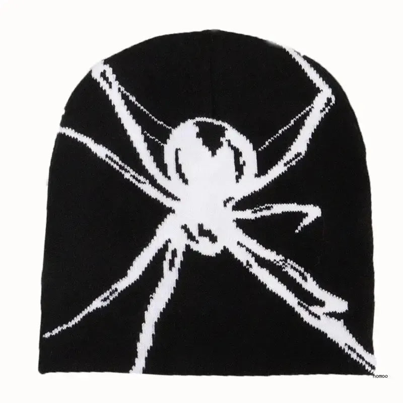Bonnet araignée-y2k streetwear