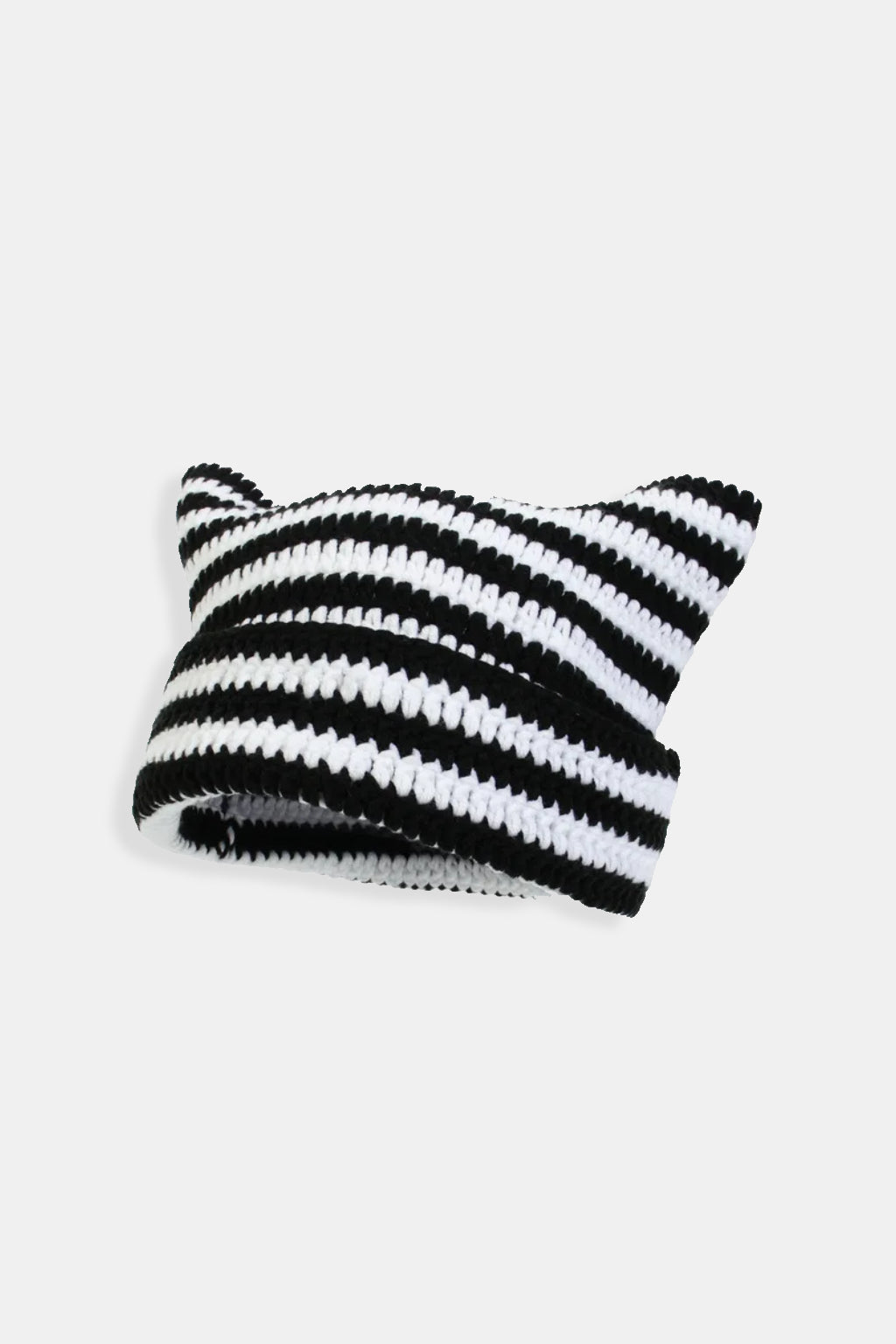 Bonnet chat crochet