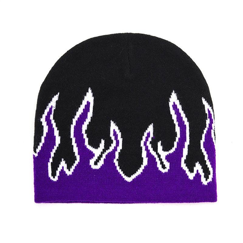 Bonnet flamme-y2k streetwear