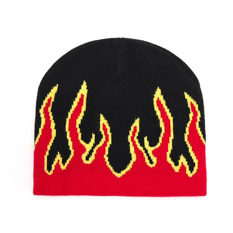 Bonnet flamme-y2k streetwear
