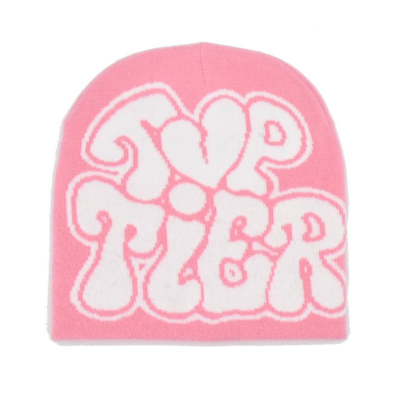 Bonnet imprimé Y2K-y2k streetwear