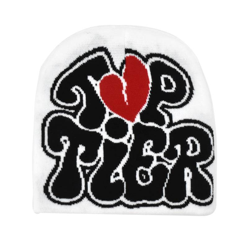 Bonnet imprimé Y2K-y2k streetwear
