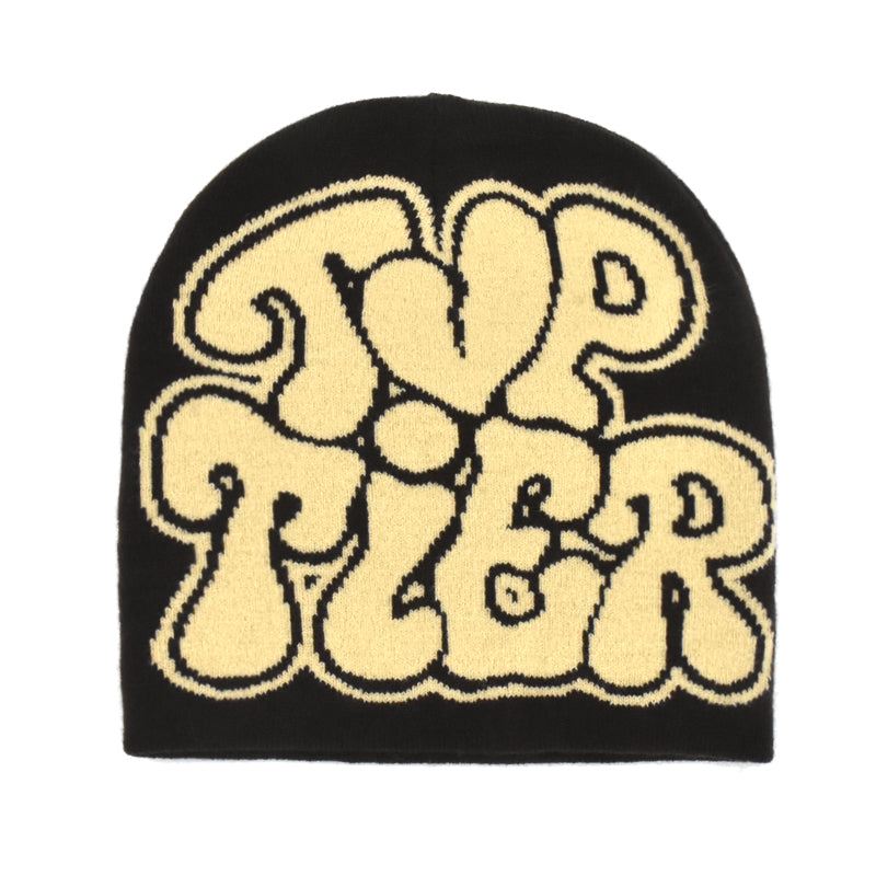 Bonnet imprimé Y2K-y2k streetwear