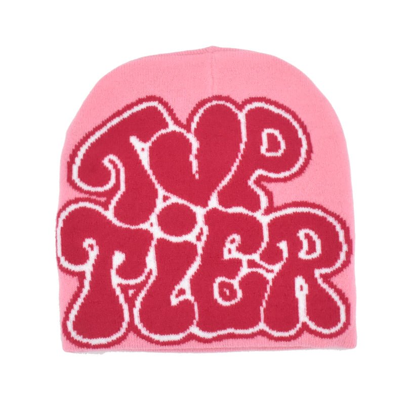 Bonnet imprimé Y2K-y2k streetwear