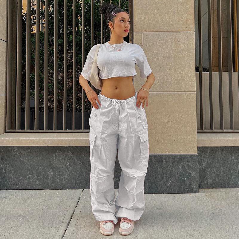 Cargo parachute blanc