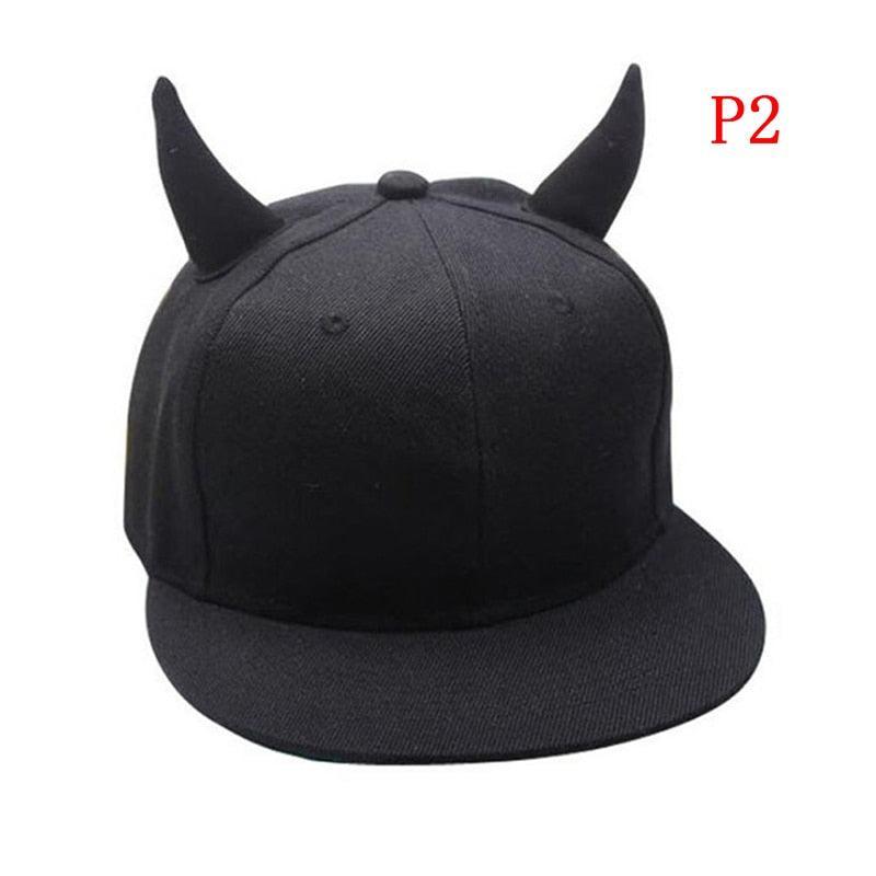 Casquette corne-y2k streetwear