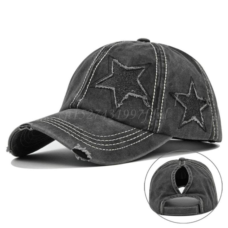 Casquette étoile-y2k streetwear