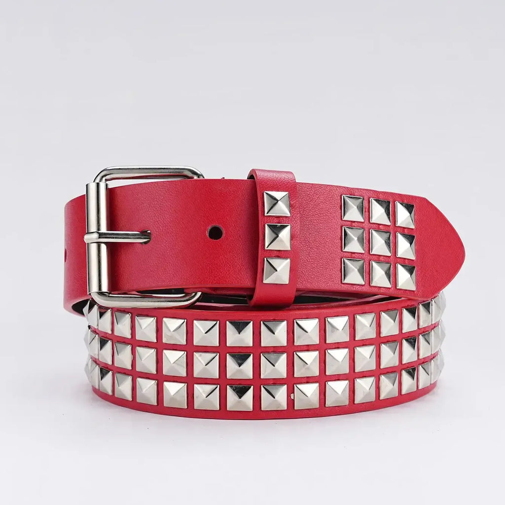 Ceinture cloutée pyramide