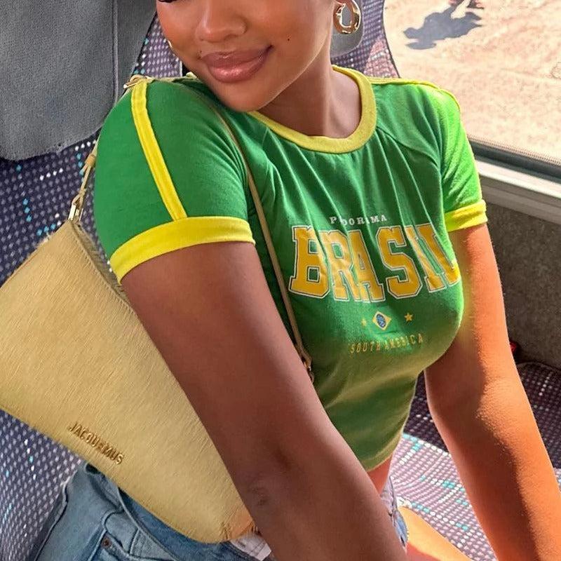Crop top Brésil