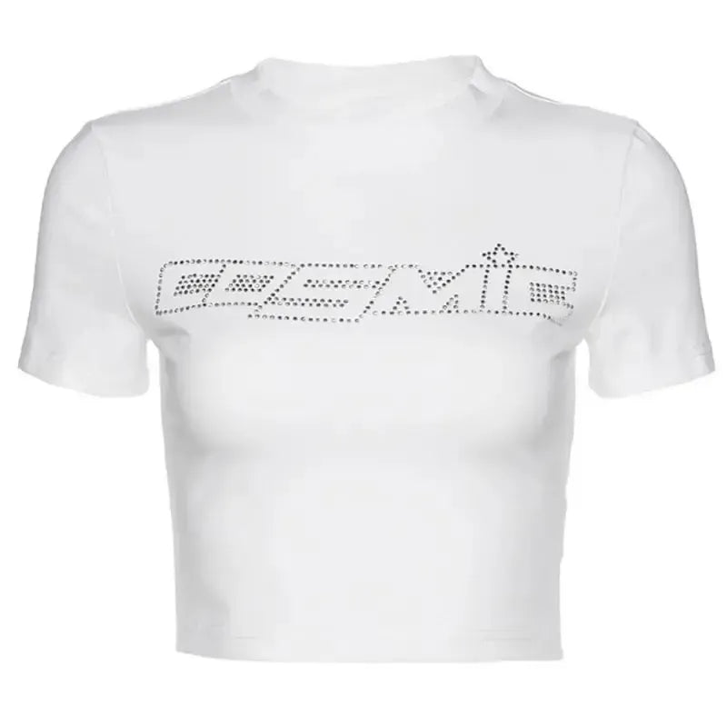Crop top Cosmic-y2k streetwear