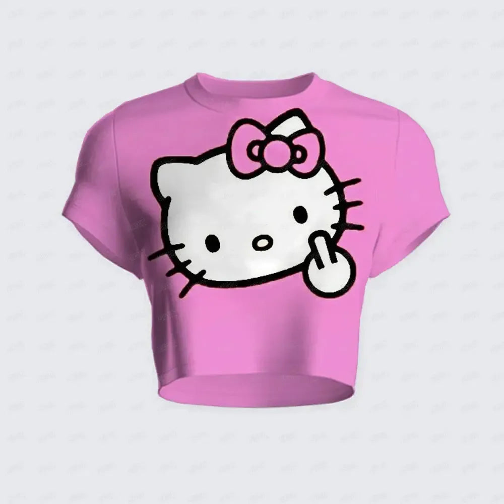 Crop top Hello Kitty