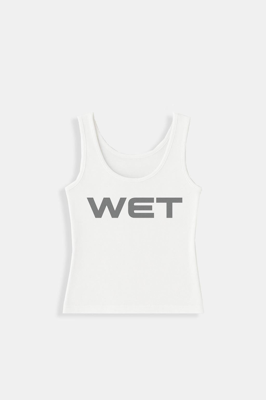 Crop top wet-y2k streetwear