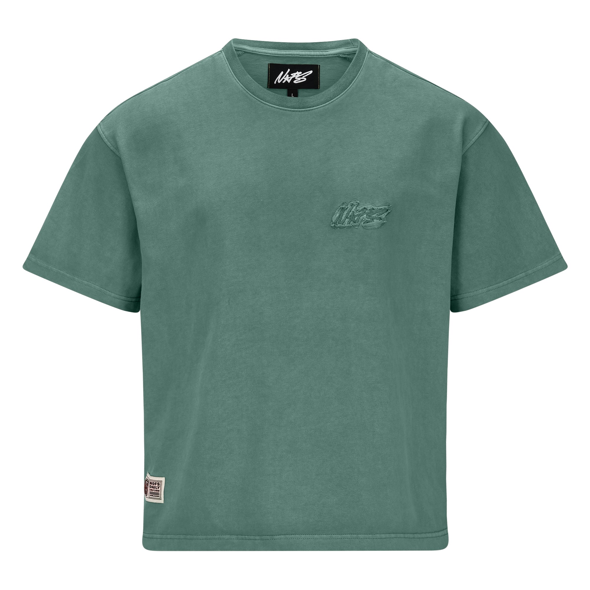 GREEN BASIC TSHIRT