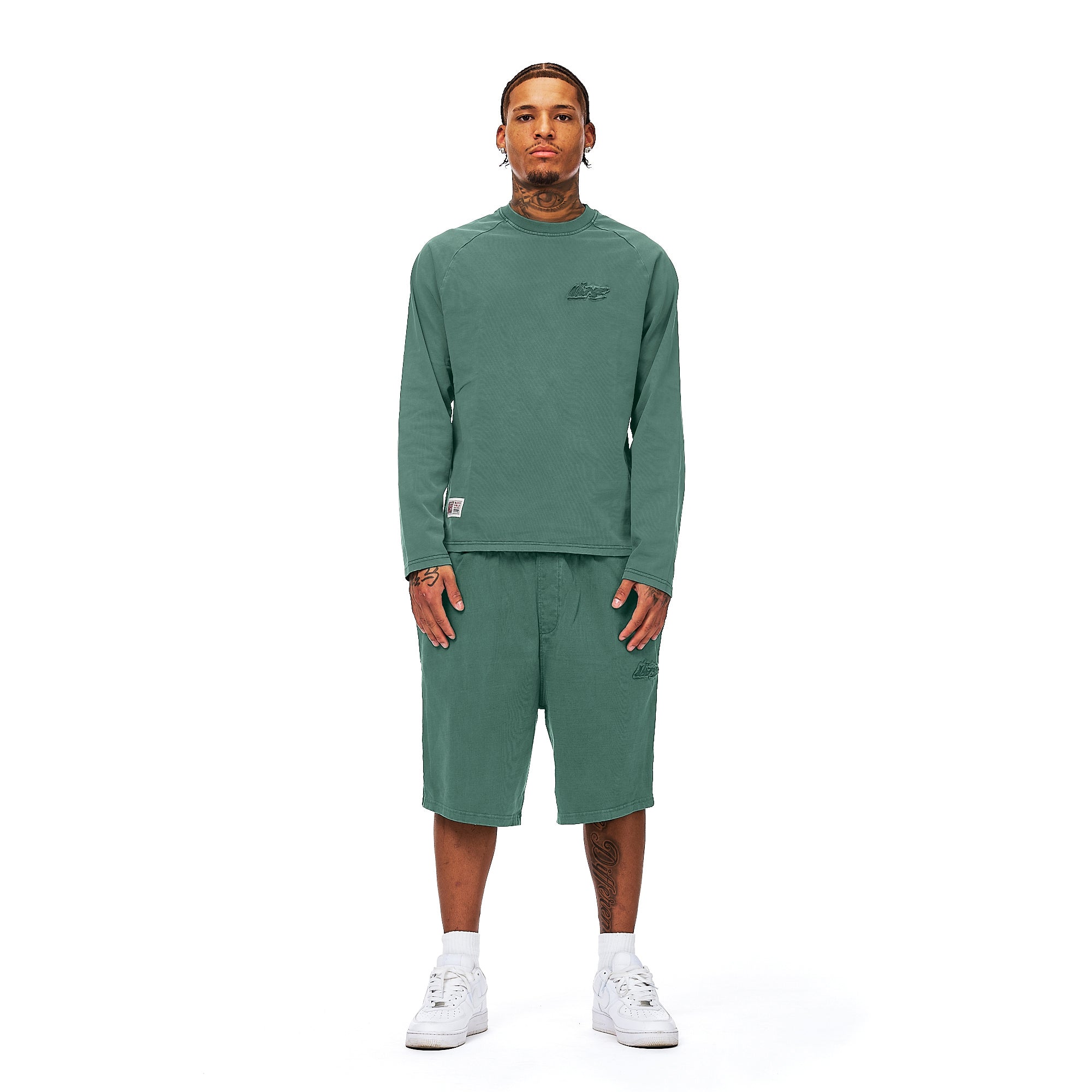 GREEN BASIC LONGSLEEVE