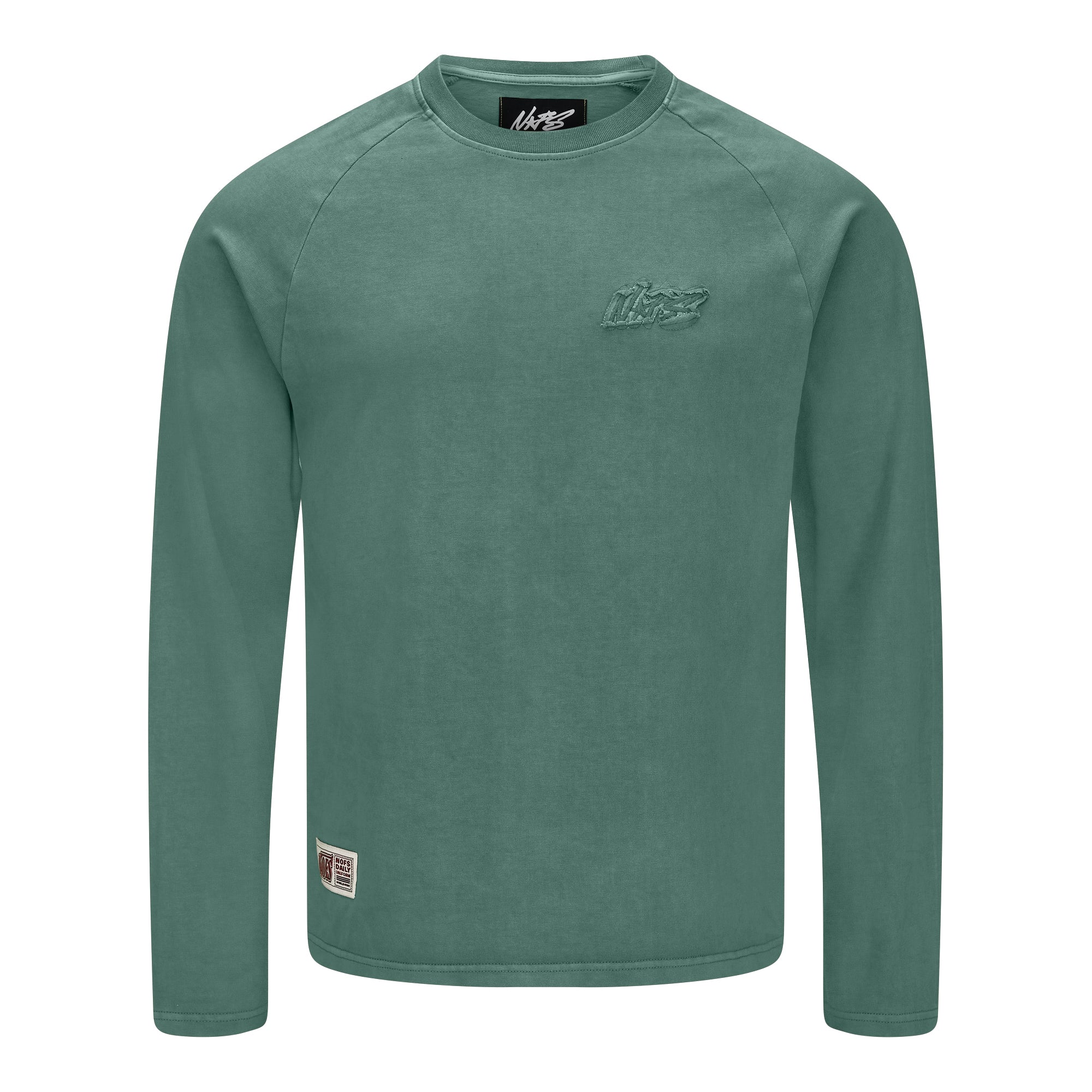 GREEN BASIC LONGSLEEVE