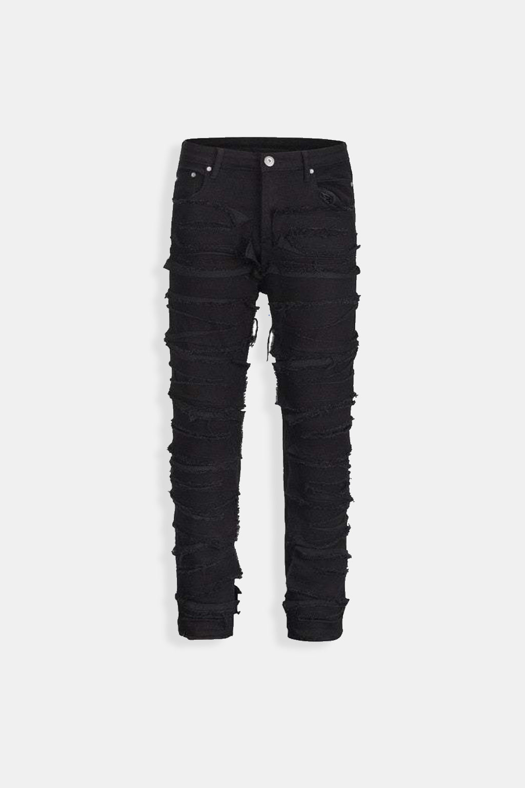 Distressed jeans