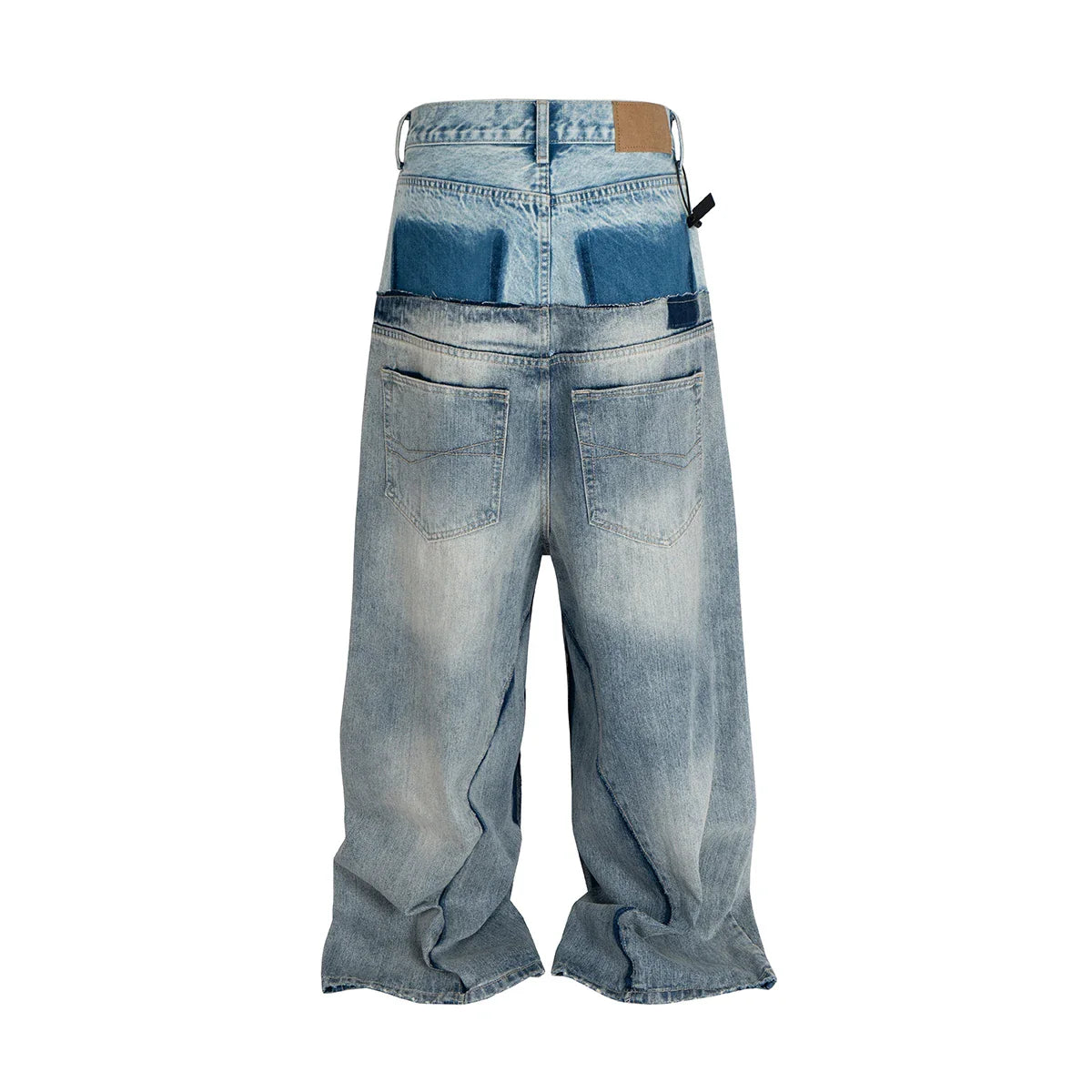 Double waist jean