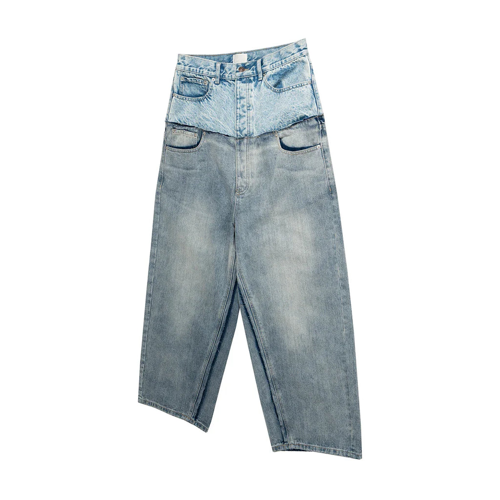 Double waist jean