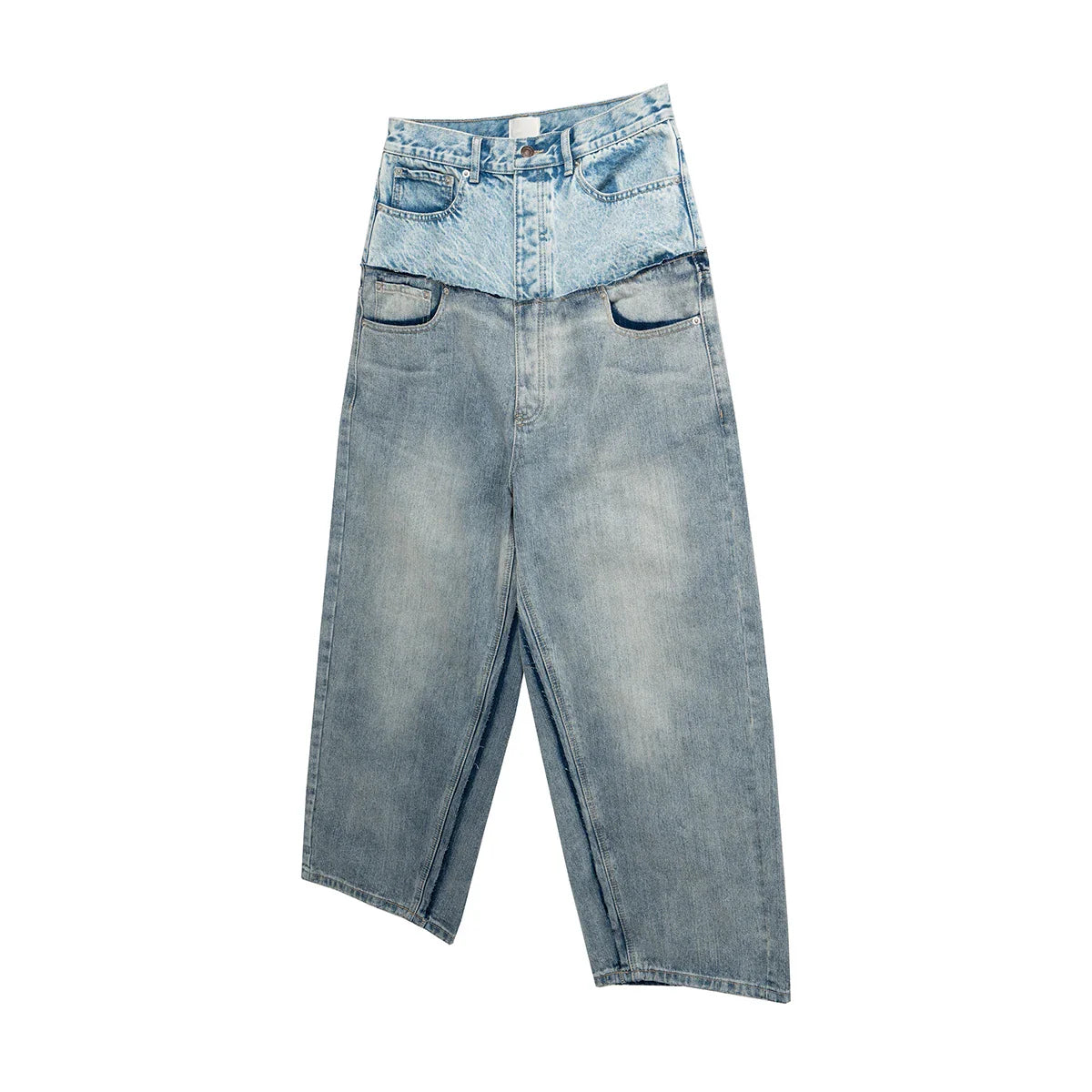 Double waist jean