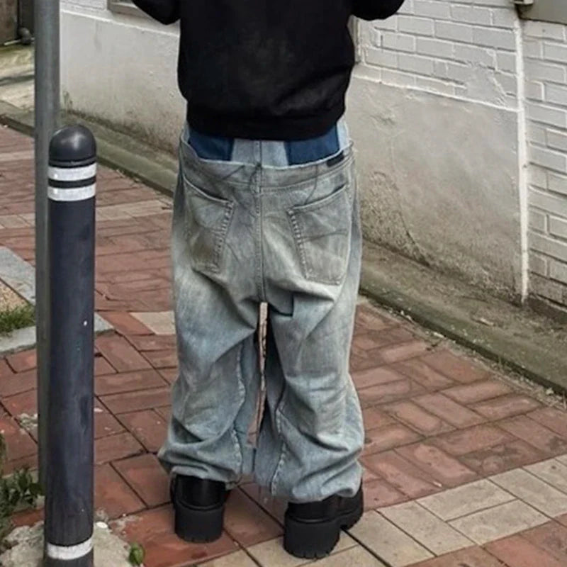 Double waist jean
