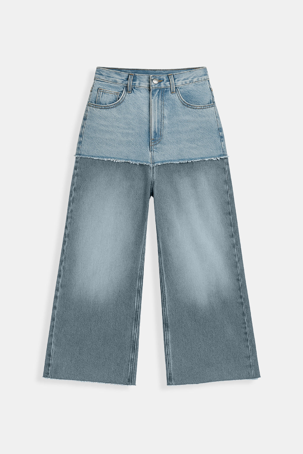 Double waist jean
