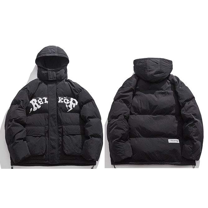 Doudoune drill uk-y2k streetwear