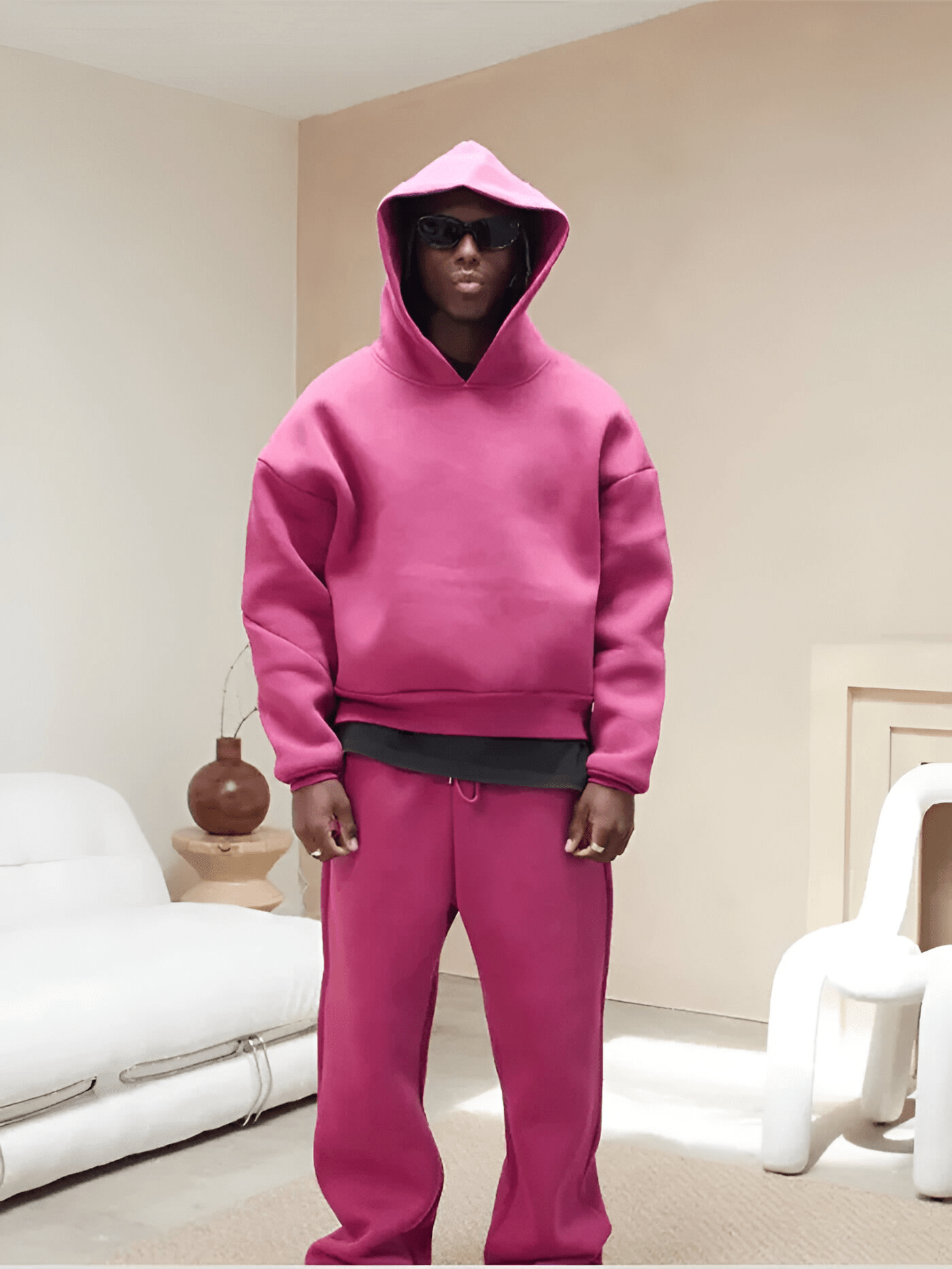 Street & Fit. |  Ensemble Rosa Streetwear-Set