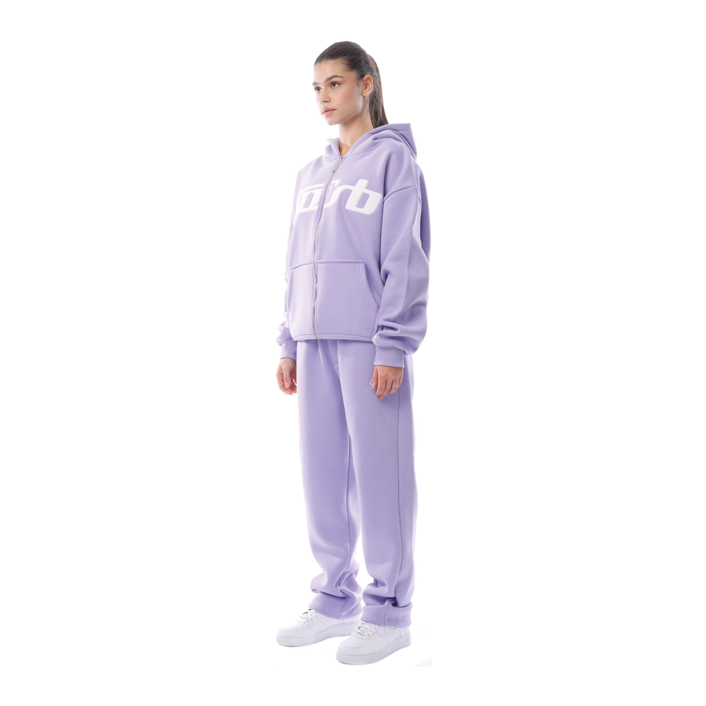 FROTTEE ZIP-UP LAVENDEL