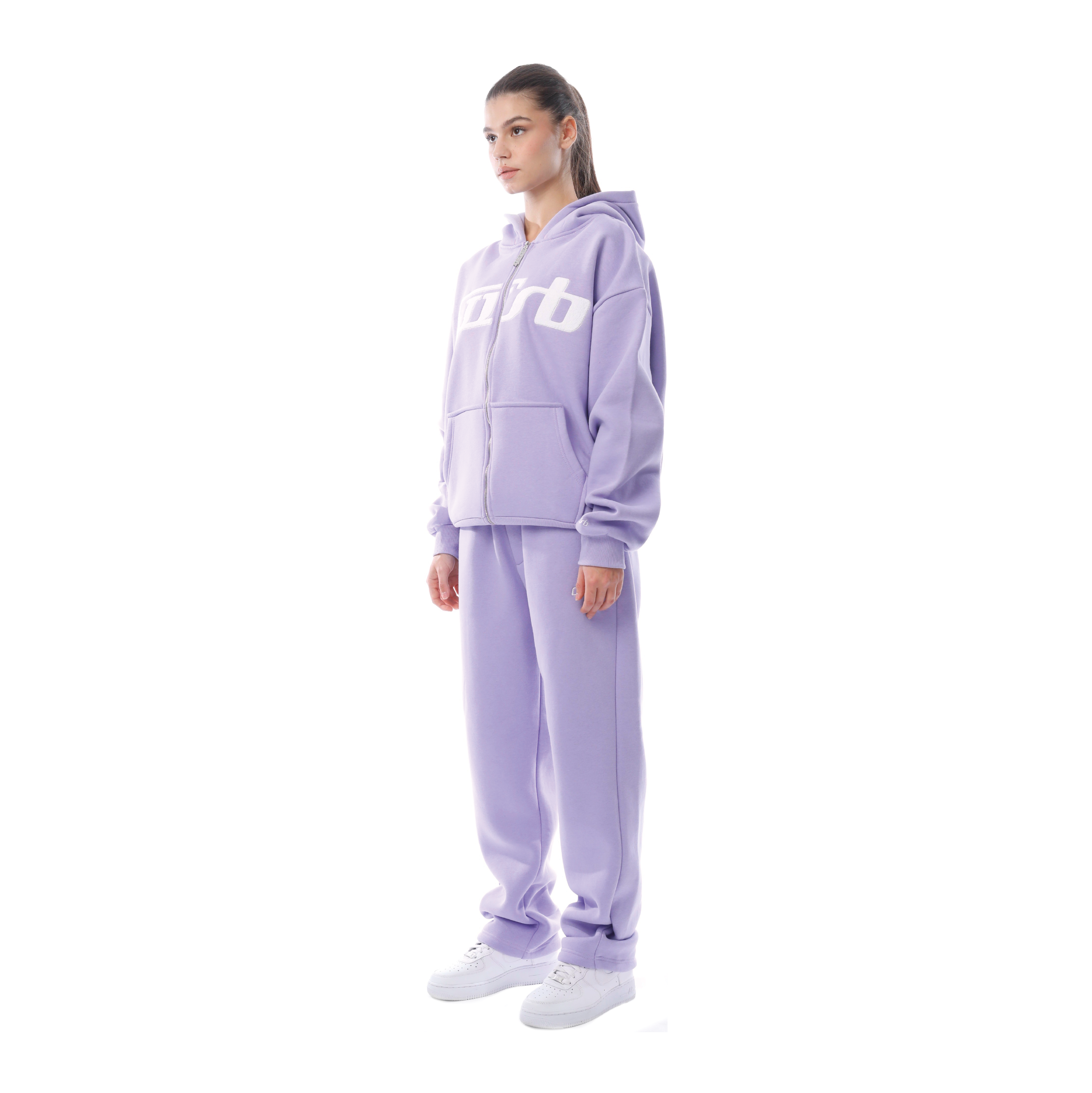 FROTTEE ZIP-UP LAVENDEL