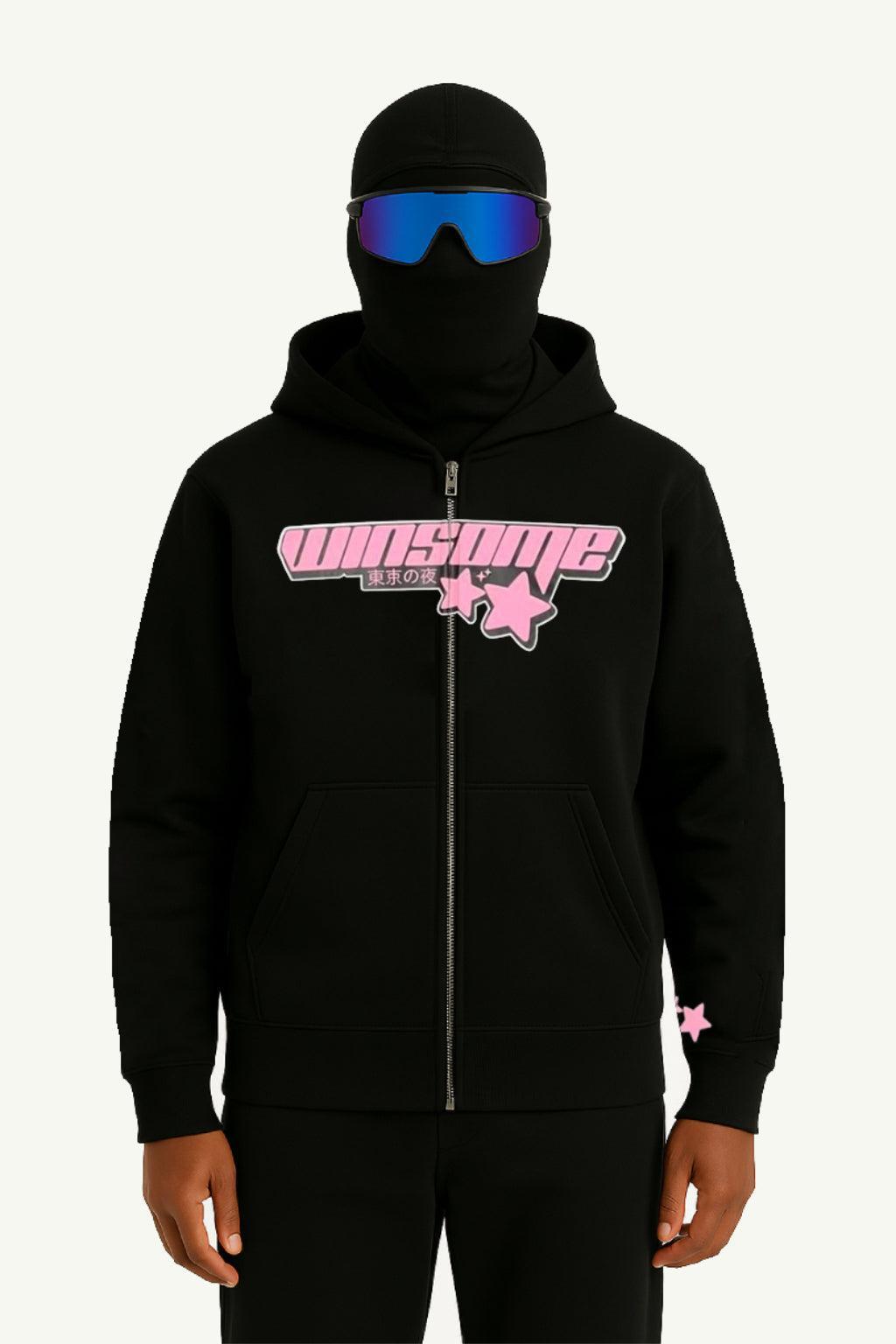 Full zip grey hoodie