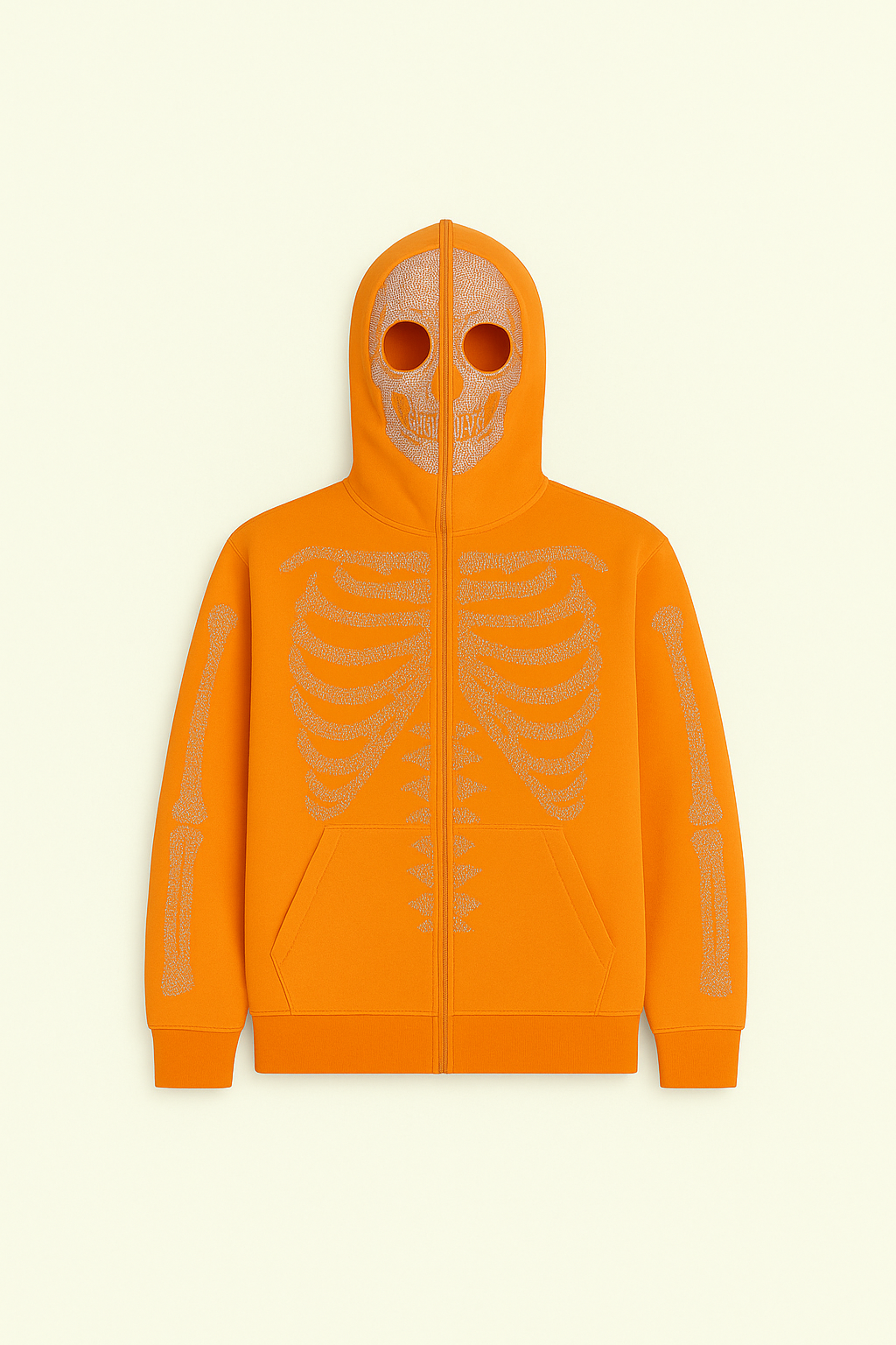 Full zip orange