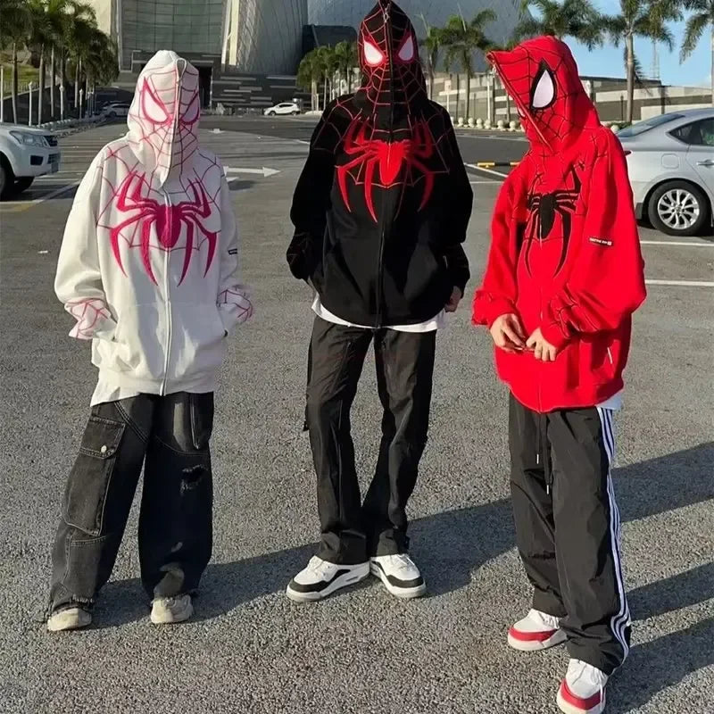 Full zip spiderman